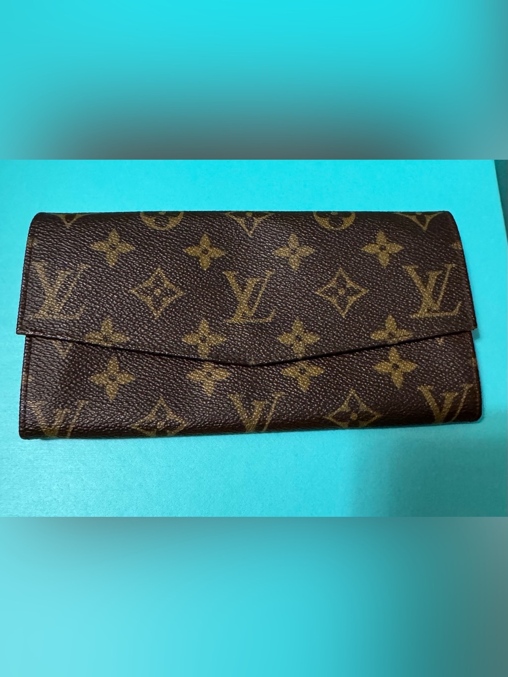 Louis Vuitton Brown Monogram Envelope Wallet
